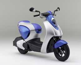 Honda最新开发小型混合动力摩托车