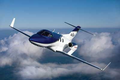 Honda发布小型喷气式飞机Honda Jet的商业计划