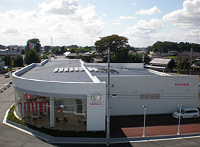 日本全国展开公共·产业用薄膜型太阳能电池的销售-水戸 勝田北店（日本茨城县）