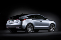 全新Acura ZDX首度亮相纽约国际车展-亮丽外观